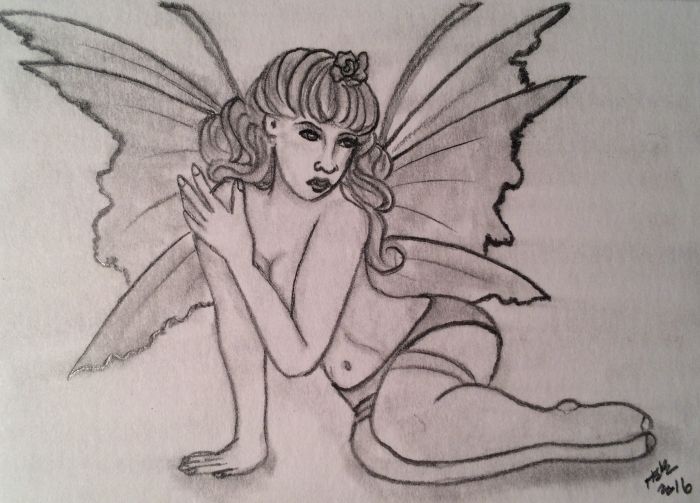 Pinup Faerie by Heather Kilgore